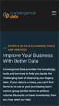 Mobile Screenshot of convergencedata.com